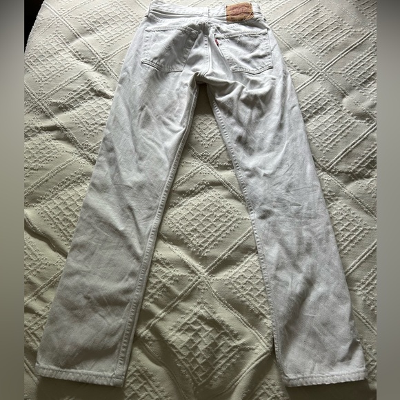 LEVI’S white 501 jeans - Picture 4 of 4